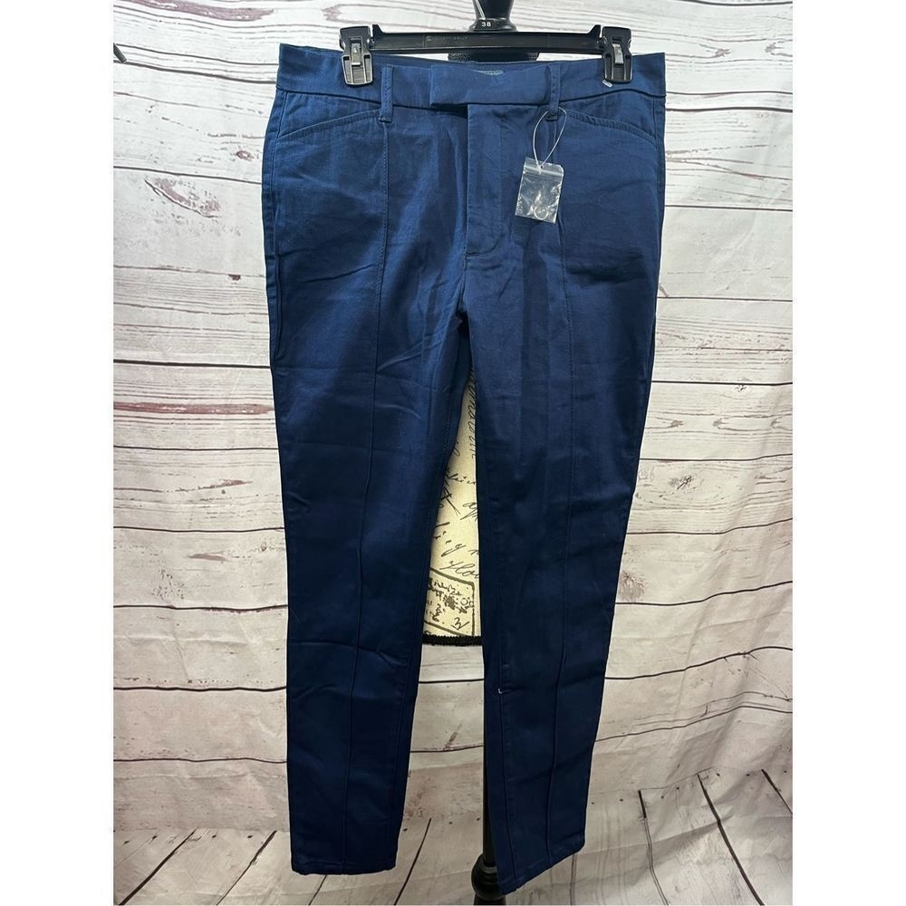 ModCloth size 12 New navy blue skinny pants 29‎ inches inseam